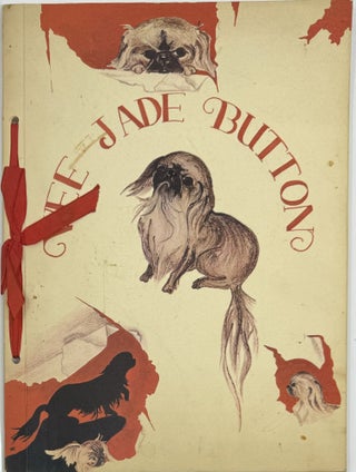 Item #1904 Wee Jade Button, To the Pekingese Pom-Pom, Much mourned campanion of an alone child....