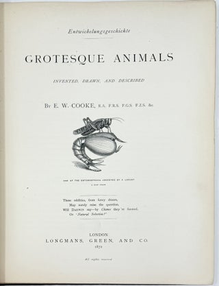 Grotesque Animals, Invented, Drawn, and Described, Entwickelungsgeschichte
