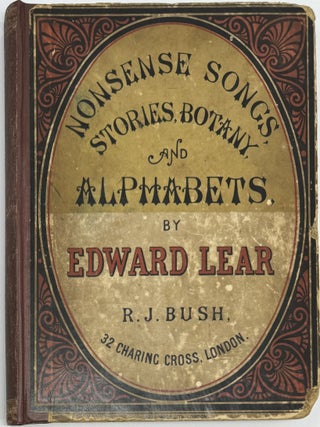 Item #1947 Nonsense Songs, Stories, Botany, and Alphabets. Edward LEAR
