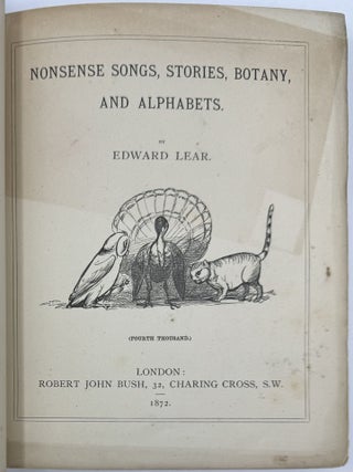 Nonsense Songs, Stories, Botany, and Alphabets