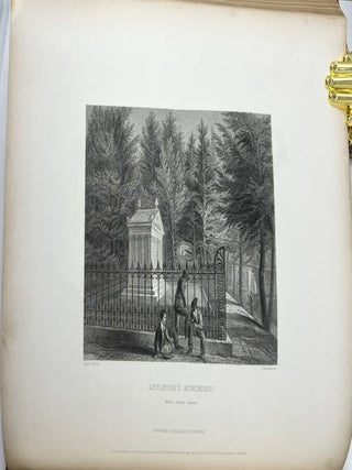 Green-Wood Illustrated. In Highly Finished Line Engraving, From Drawings Taken on the Spot. With Descriptive notices by Nehemiah Cleaveland. Bound with: Mount Auburn. Illustrated in a Series of Views from drawings by James Smilie. Letter Press Description by Cornelia W. Walter