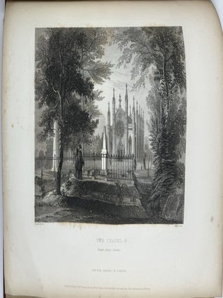 Green-Wood Illustrated. In Highly Finished Line Engraving, From Drawings Taken on the Spot. With Descriptive notices by Nehemiah Cleaveland. Bound with: Mount Auburn. Illustrated in a Series of Views from drawings by James Smilie. Letter Press Description by Cornelia W. Walter