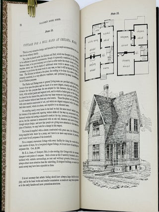 Palliser’s Model Homes. Showing a Variety of Designs for Model Dwellings; also, Farm-Barn and Hennery, Stable and Carriage House, School House, Masonic Association Building, Bank and Library, Town Hall and Three Churches. Together with a Large Amount of Miscellaneous Matter, Tenth Thousand.