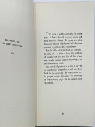 Manners for Moderns