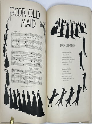 Nursery Songs from the Appalachian Mountains, (First Series), Arranged with Pianoforte Accompaniment by Cecil J. Sharp. Illustrated in Silhouette by Esther B. Mackinnon