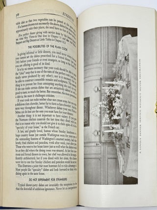 Etiquette “The Blue Book of Social Usage.” Illustrated with Photographs and Facsimiles of Social Forms, New Edition, Completely Rewritten and Reset Including Military and Post-War Etiquette