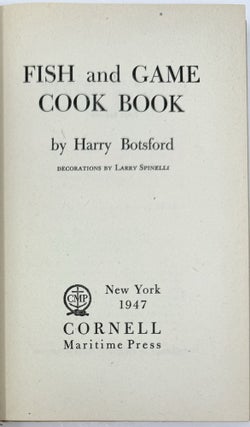 Fish & Game Cook Book