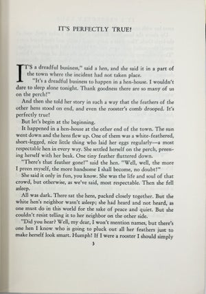 It's Perfectly True and Other Stories by Hans Christian Andersen, Translated from the DAnish by Paul Leyssac