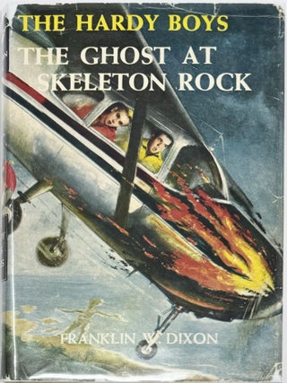 Item #1989 The Ghost at Skeleton Rock, Hardy Boys Mystery Stories. Franklin W. DIXON