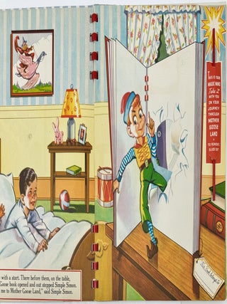 Simple Simon’s Mother Goose Magical Picture Book with Magic Wand that brings Characters and Verses to Life in Realistic Action!