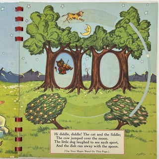 Simple Simon’s Mother Goose Magical Picture Book with Magic Wand that brings Characters and Verses to Life in Realistic Action!
