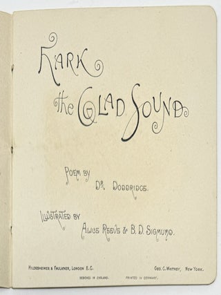 Hark the Glad Sound, Poem by Dr. Doddridge