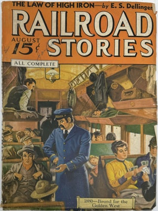Item #2007 Railroad Stories, Formerly Railroad Man's Magazine, Volume XX, No. 3, August 1936....