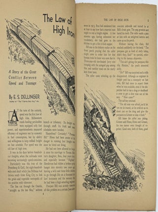 Railroad Stories, Formerly Railroad Man's Magazine, Volume XX, No. 3, August 1936