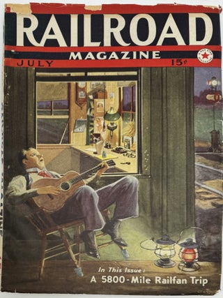 Item #2009 Railroad Stories, Formerly Railroad Man's Magazine, Volume XXIV, No. 2, July 1938....