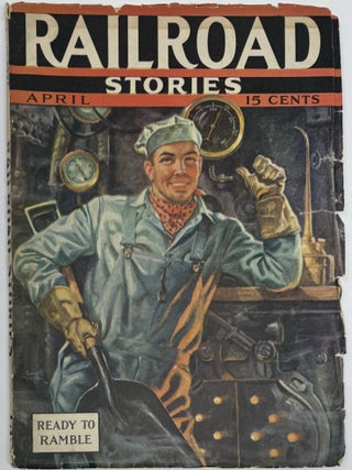 Item #2010 Railroad Stories, Formerly Railroad Man's Magazine, Volume XXI, No. 5, April 1937....