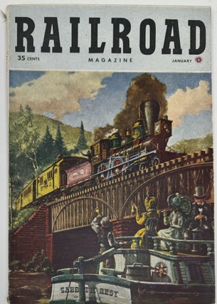 Item #2013 Railroad Stories, Originally Railroad Man's Magazine, Volume 44, No. 4, January 1948....