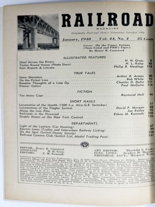 Railroad Stories, Originally Railroad Man's Magazine, Volume 44, No. 4, January 1948