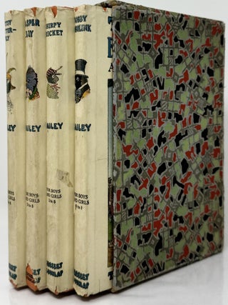 Item #2023 Tuck-Me-In Tales Boxed Set with their dust jackets: The Tale of Jasper Jay, 1917. The...