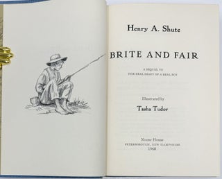 Brite and Fair, A Sequel to the Real Diary of a Real Boy