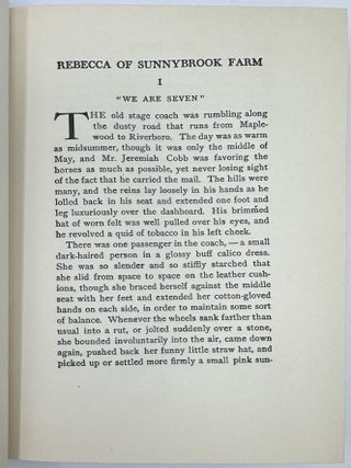 Rebecca of Sunnybrook Farm, Illustrated Holiday Edition
