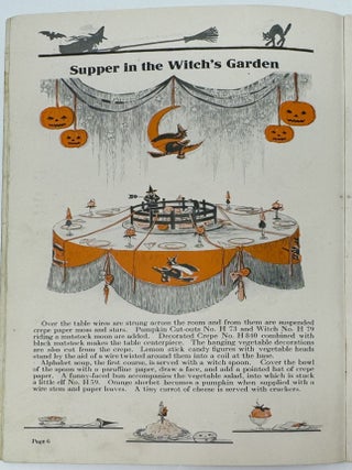 Dennison's Bogie Book, Suggestions for Halloween 10 cents