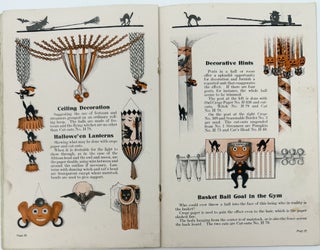 Dennison's Bogie Book, Suggestions for Halloween 10 cents