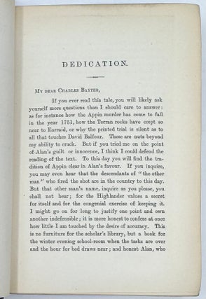 Kidnapped, Being Memoirs of the Adventures of David Balfour in the Year 1751