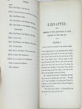 Kidnapped, Being Memoirs of the Adventures of David Balfour in the Year 1751
