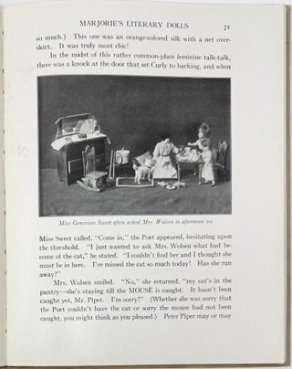 Marjorie's Literary Dolls, With Nineteen Photographic Illustrations of Marjorie's Dolls Arranged by the Author