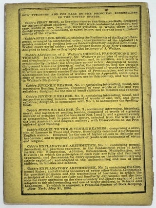 Cobb's Manual; Containing The Declaration of Independence; The Constitution of the United States, Political Definitions; and Tables...