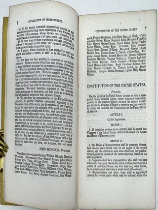 Cobb's Manual; Containing The Declaration of Independence; The Constitution of the United States, Political Definitions; and Tables...