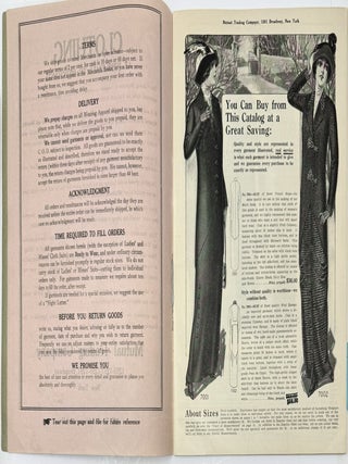 Latest Fashions and Newest Styles in Wearing Apparel for Fall and Winter 1913-1914, In the Heart of New York City