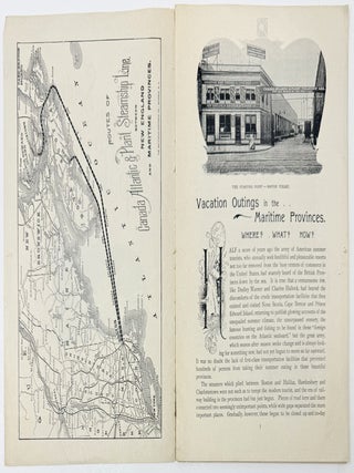Nova Scotia, Cape Breton and Prince Edwards Island, Canada Atlantic and Plant Steamship Line, Halifax Service, Charlottetown Service