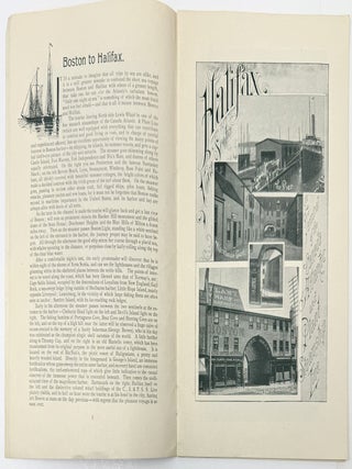 Nova Scotia, Cape Breton and Prince Edwards Island, Canada Atlantic and Plant Steamship Line, Halifax Service, Charlottetown Service