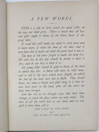 The History of the United States, Told in One-Syllable Words, With Colored Illustrations