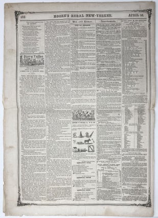 Moore's Rural New-Yorker, for the week ending Saturday, April 16, 1859, Vol. X, No. 16, Whole No. 488