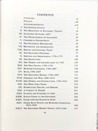 A Maritime History of Bath, Maine and the Kennebec River Region