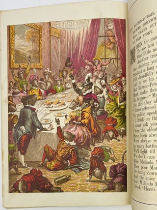 Master Mousie's Supper Party, Showing how When PUss is Away the Mice will Play