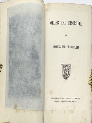Order and Disorder; or, Charles the Thoughtless