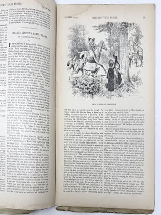 Harper's Young People, New York, Tuesday, November 24, 1891, Vol. XIII, No. 630; Front wrapper title: Harper’s Young People, November 24, Thanksgiving 1891