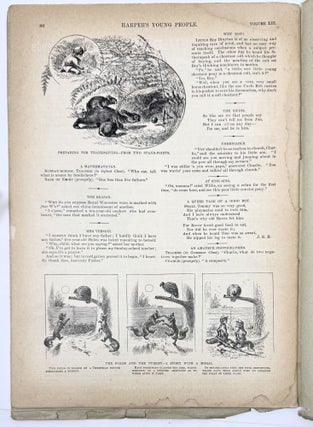 Harper's Young People, New York, Tuesday, November 24, 1891, Vol. XIII, No. 630; Front wrapper title: Harper’s Young People, November 24, Thanksgiving 1891