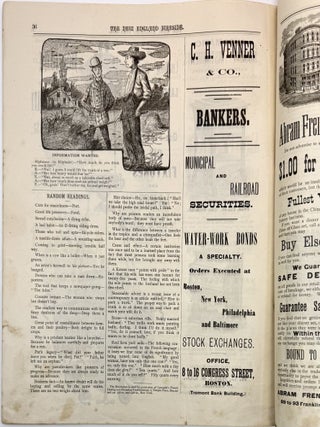 New England Fireside Monthly, A Strictly First-Class Journal for the Home, Vol. 1, No. 10