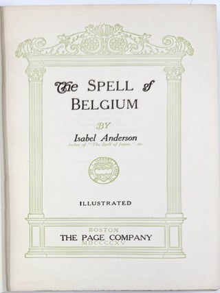 The Spell of Belgium, Illustrated