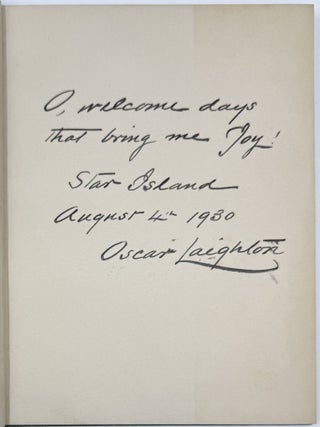 Ninety Years at the Isles of Shoals