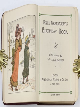 Kate Greenaway's Birthday Book, with verses by Mrs. Sale Barker