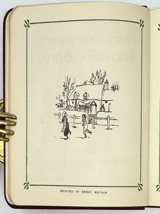 Kate Greenaway's Birthday Book, with verses by Mrs. Sale Barker