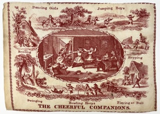 "The Cheerful Companions" printed textile