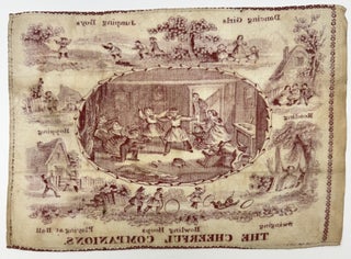 "The Cheerful Companions" printed textile