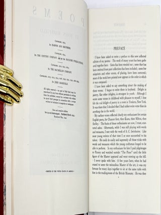 Poems, Complete Edition with Recent Poems